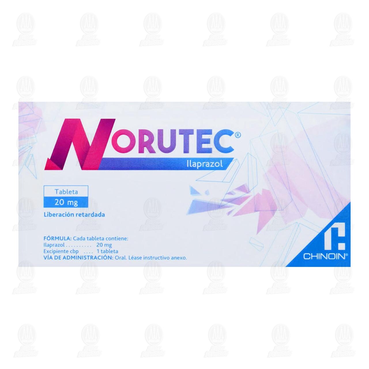 Norutec 20 mg, 28 Tabletas. image number 2
