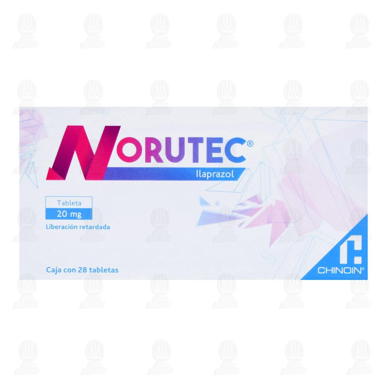 Norutec 20 mg, 28 Tabletas. image number 1