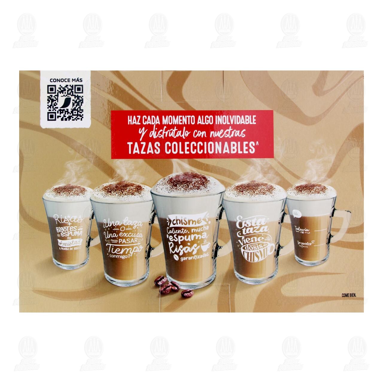 Pack Nescaf&eacute; Cappuccino Original 6 Sobres + 1 Taza Coleccionable, 2 pzas. image number 2