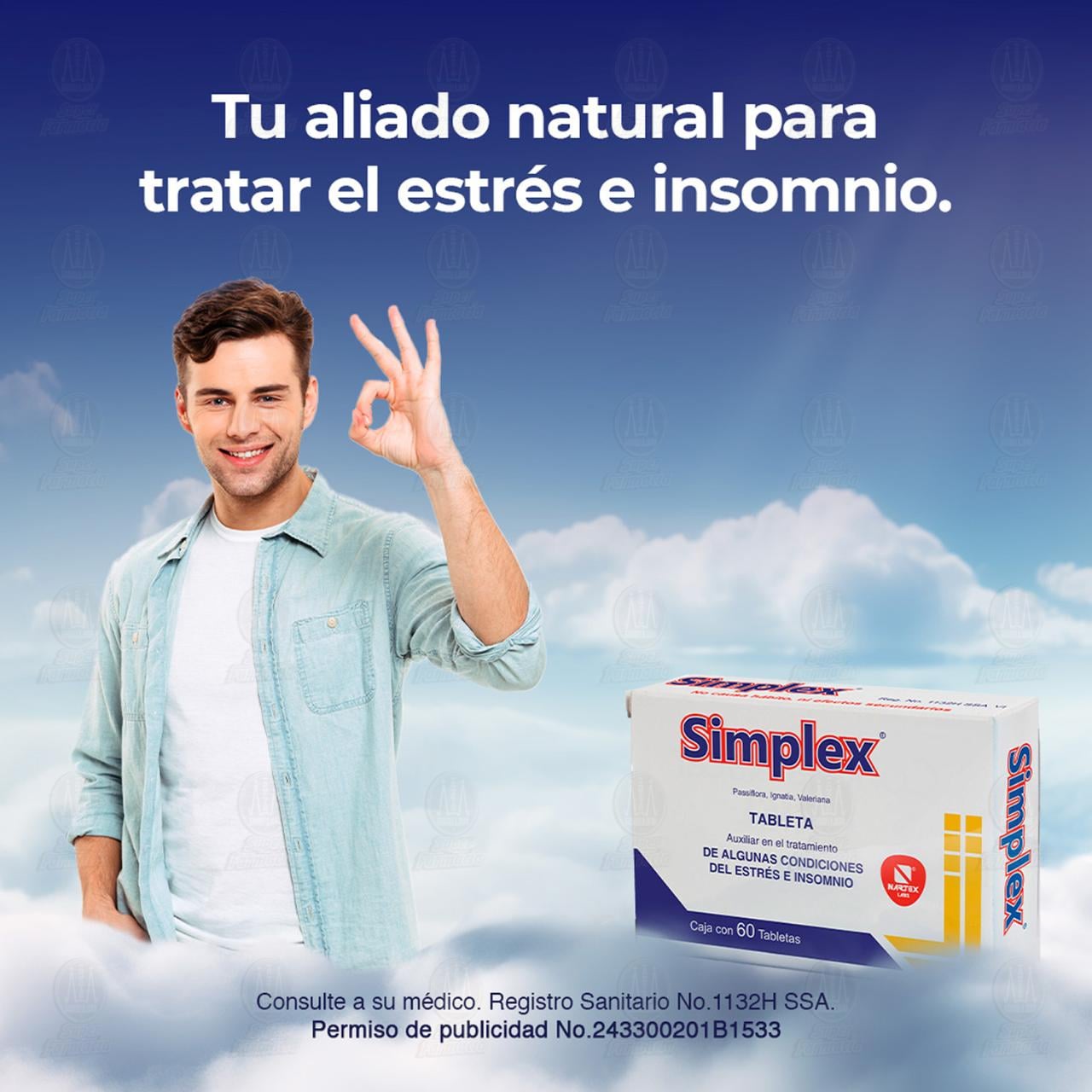 Simplex, 60 Tabletas. de SIMPLEX | Farmacias Guadalajara