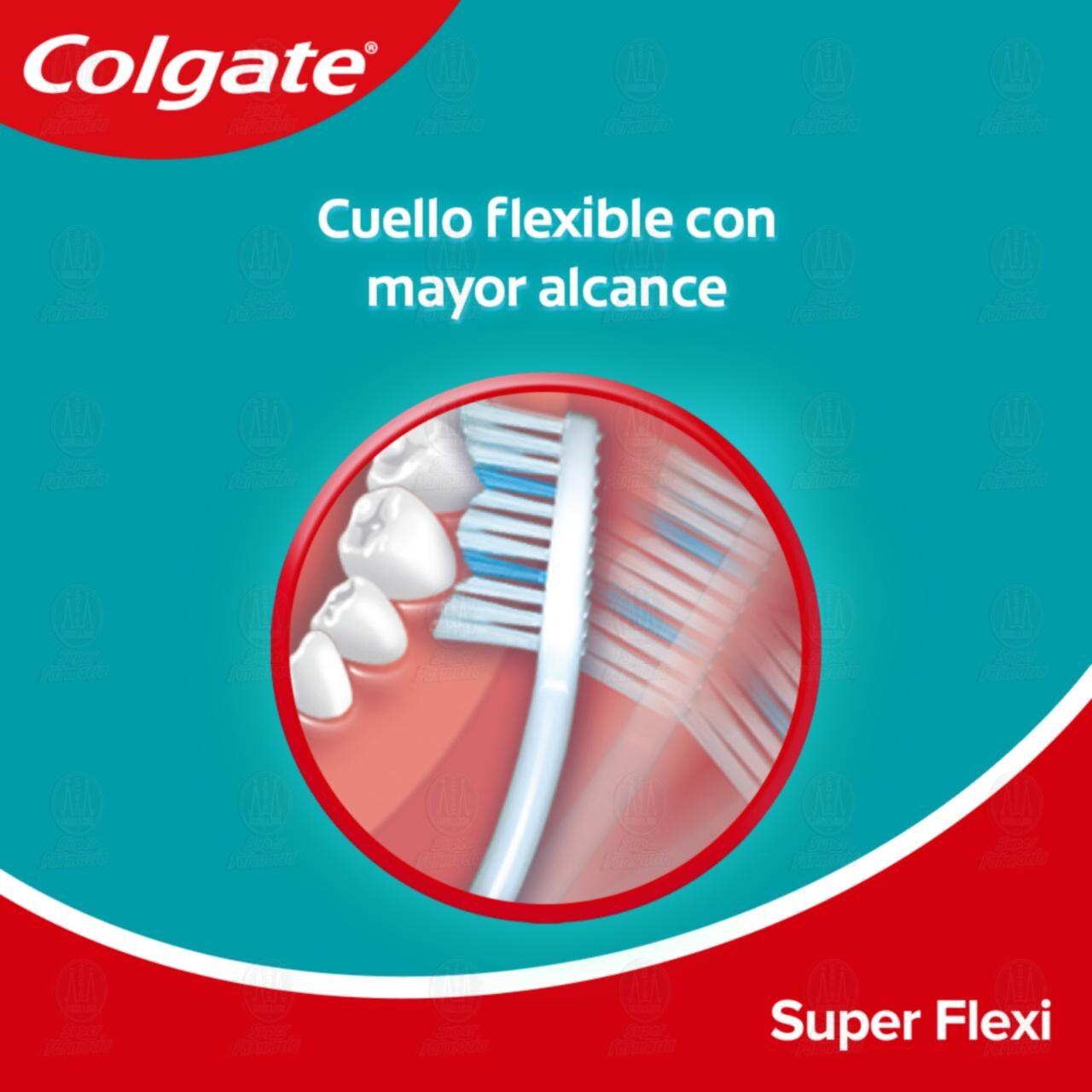 Cepillo Dental Colgate Super Flexi + Capuch&oacute;n, 2 pzas. image number 2