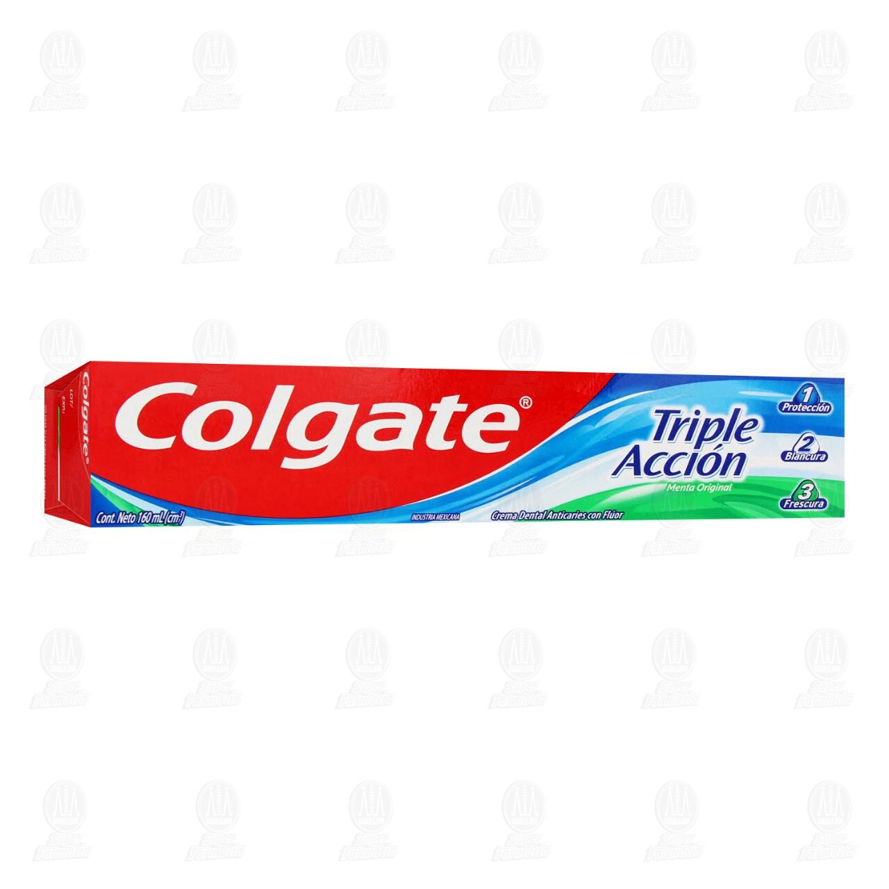 Pasta Dental Colgate Triple Acción, 160 ml.