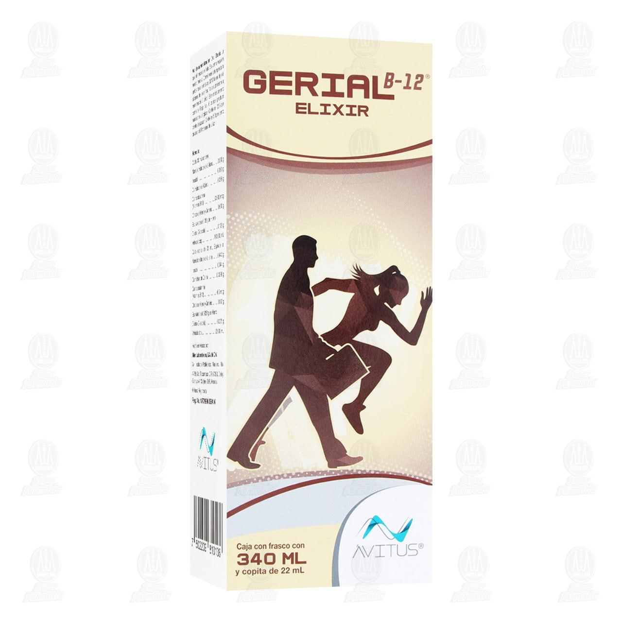 Imagen para Gerial B 12 Elixir, 340 ml.