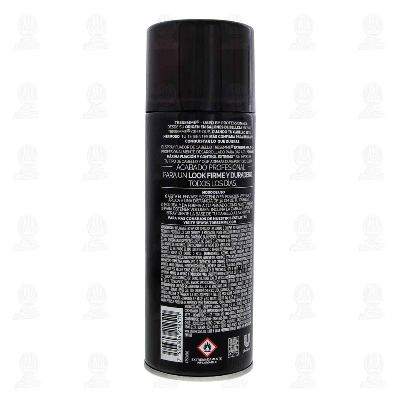 Fijador en Spray Tresemmé Extreme Acabado Profesional, 300 ml. image number 2