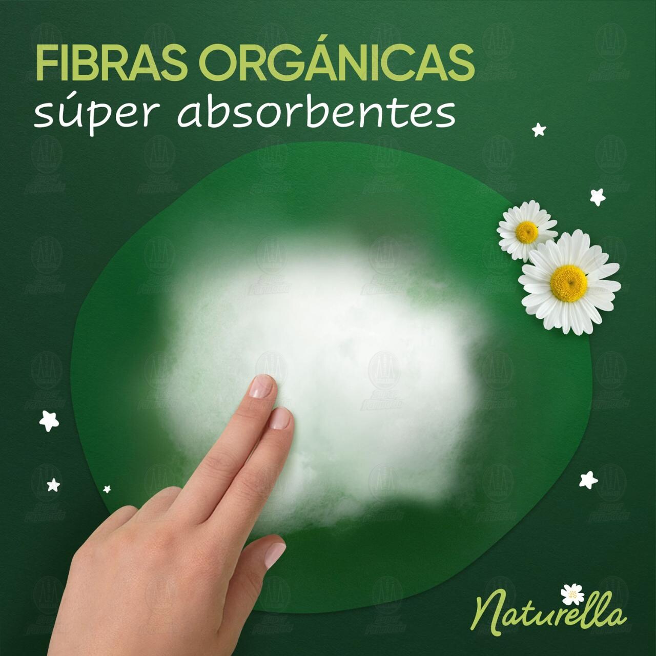 Toallas Femeninas Naturella Nocturna Extra Largas, 14 pzas. image number 3