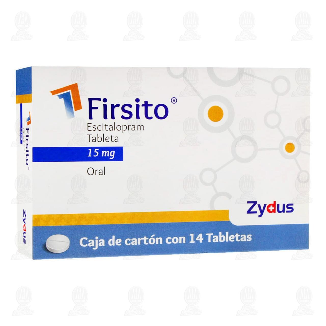 Firsito 15 mg, 14 Tabletas. image number 0