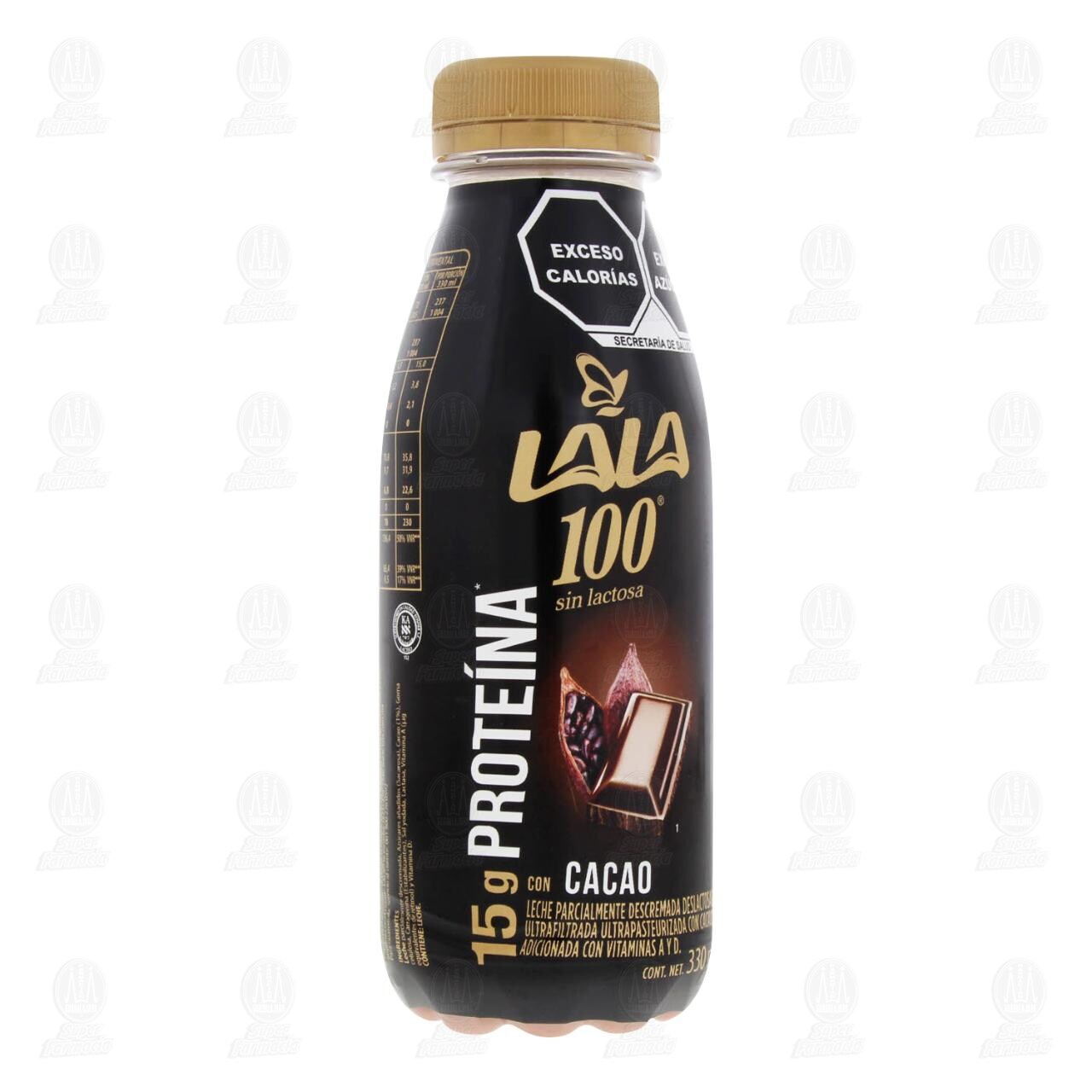 Leche Lala 100 Sin Lactosa con Cacao, 330 ml. image number 0
