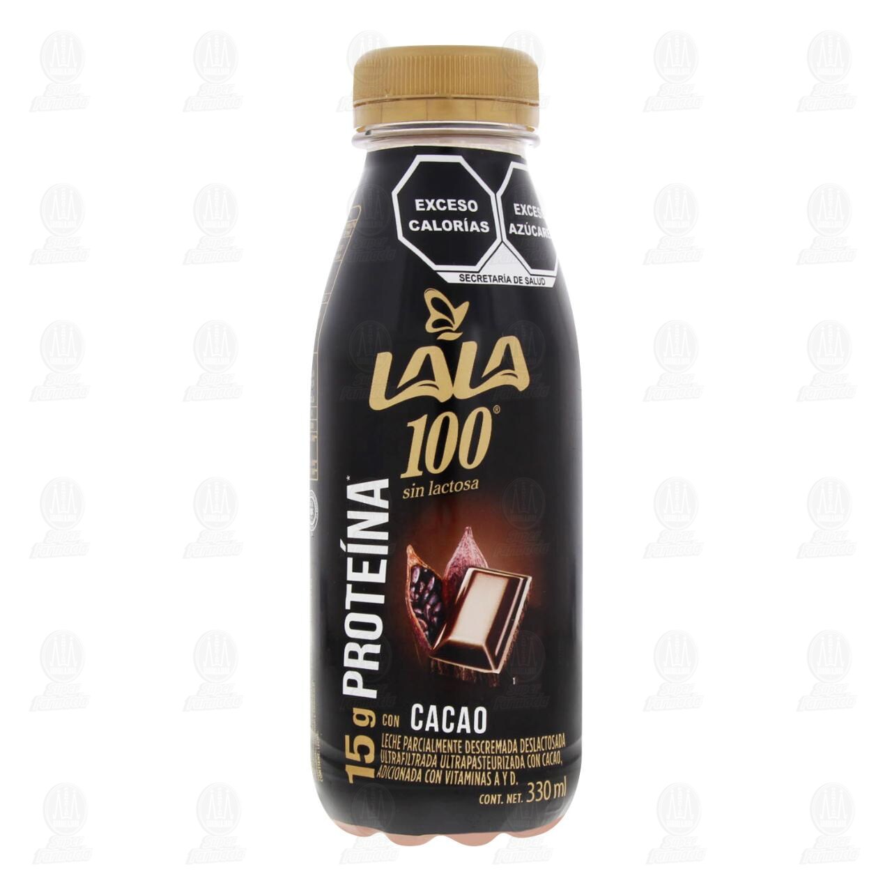 Leche Lala 100 Sin Lactosa con Cacao, 330 ml. image number 1