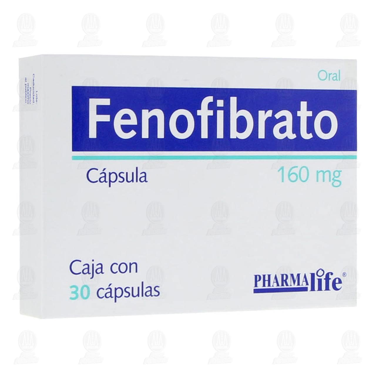 Fenofibrato 160 mg, 30 Cápsulas Pharmalife.