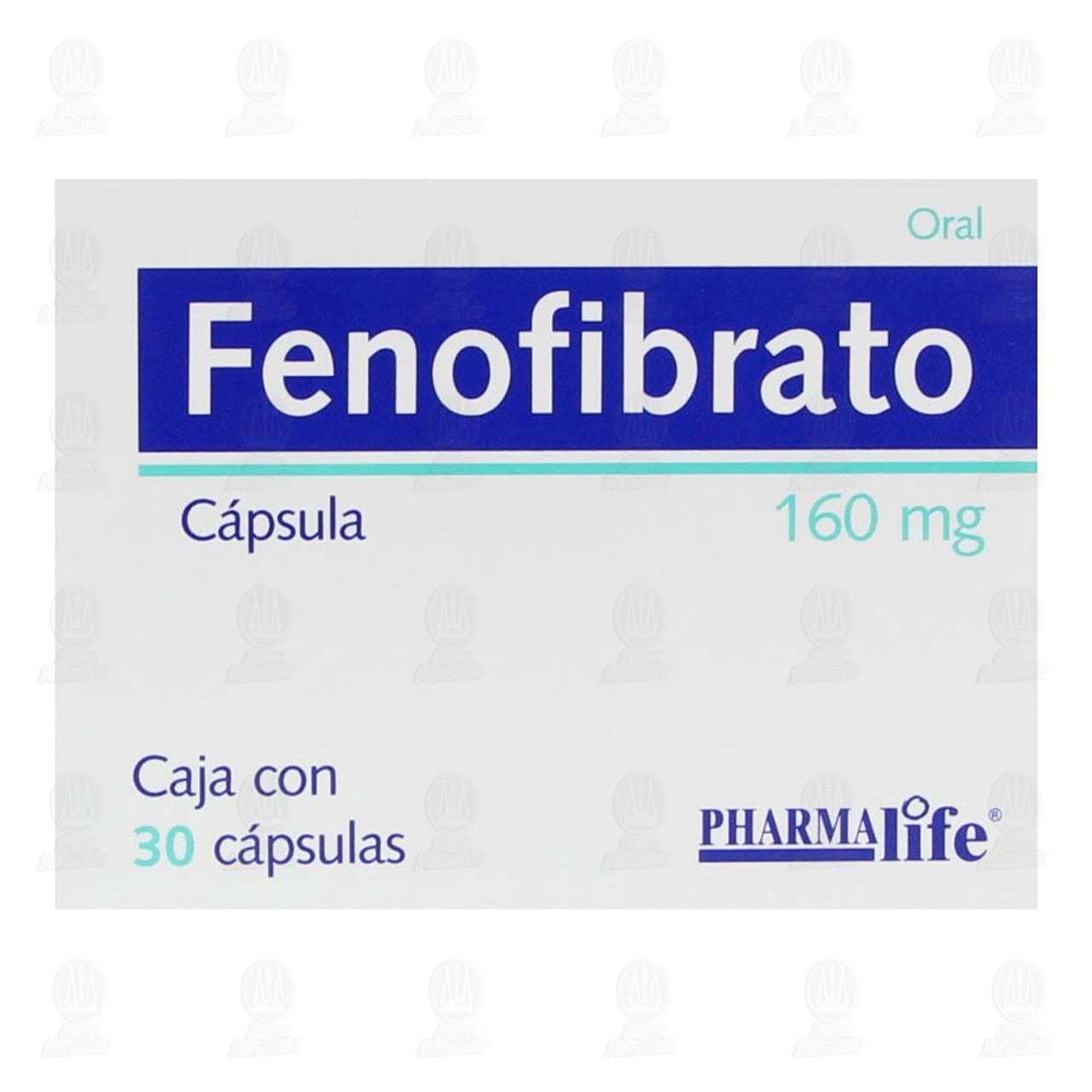 Fenofibrato 160 mg, 30 Cápsulas Pharmalife. image number 1