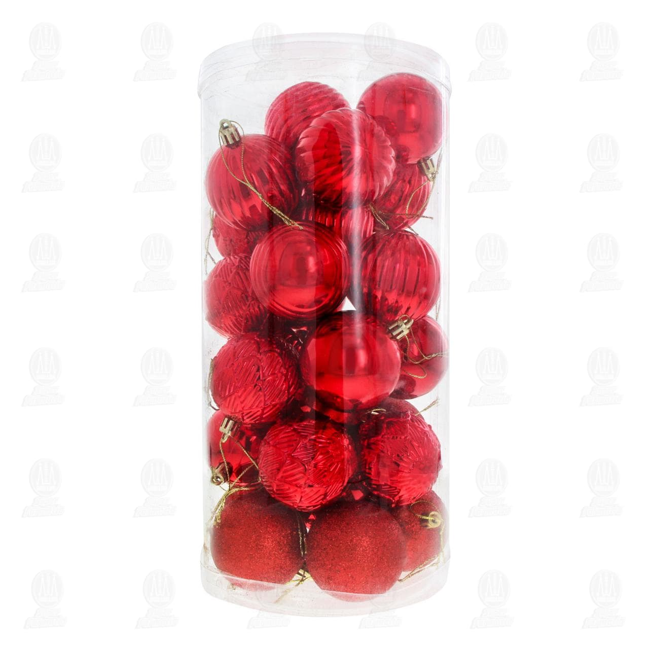 Esferas Navideñas Bridgeco Rojo, 30 pzas. image number 1