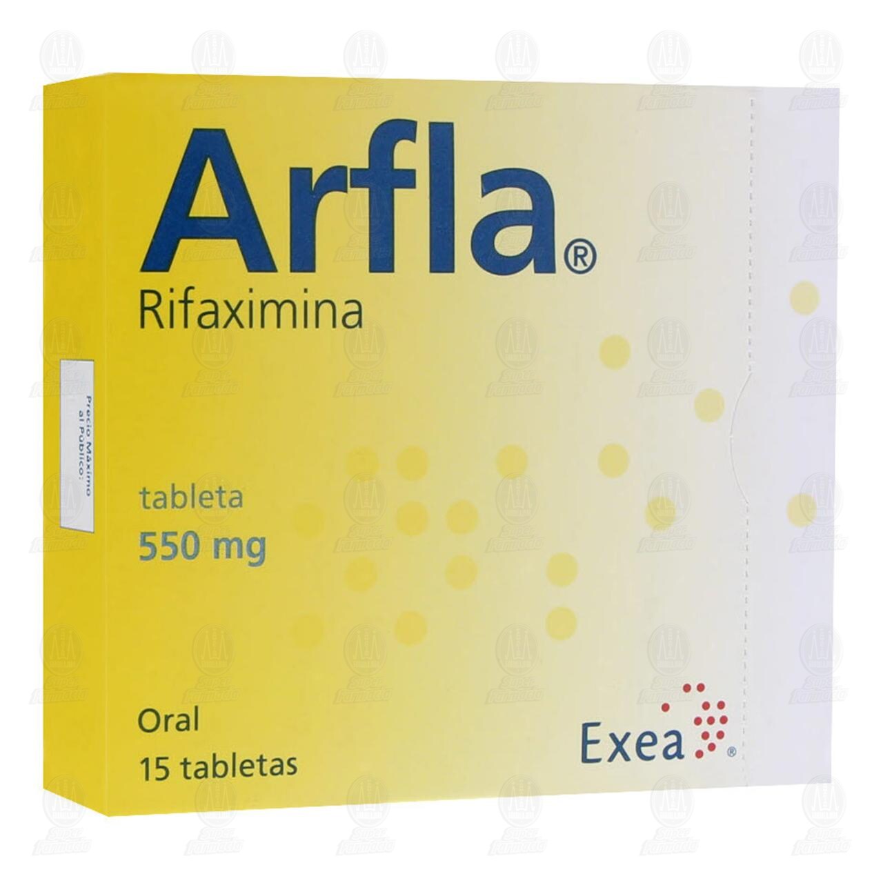 Arfla 550 mg, 15 Tabletas.