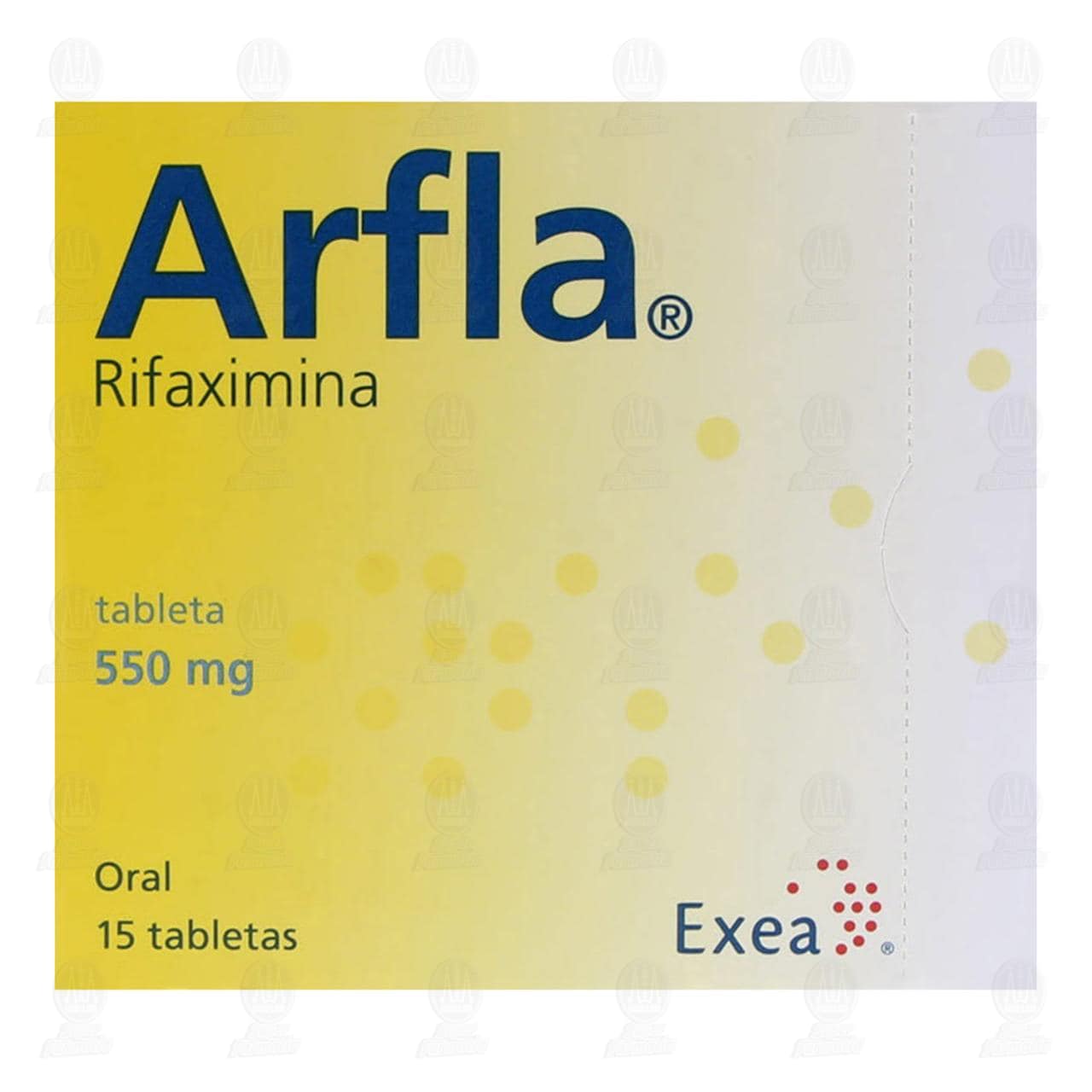 Arfla 550 mg, 15 Tabletas. image number 1