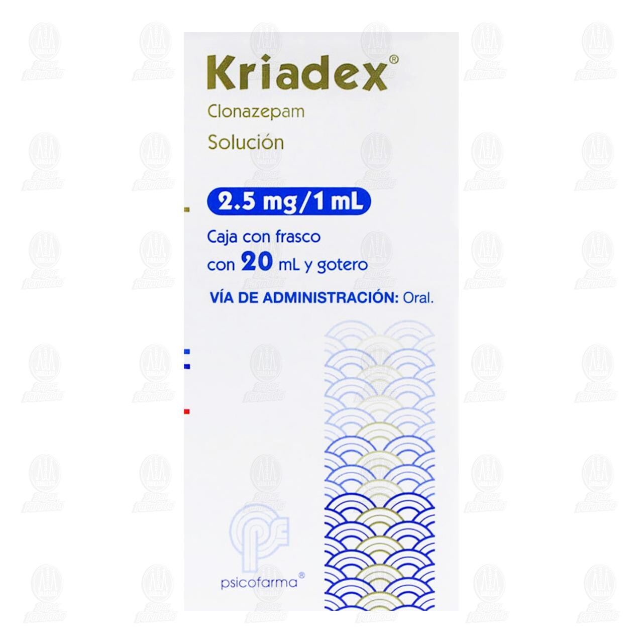 Kriadex 2.5mg/1ml Soluci&oacute;n, 20 ml. image number 1