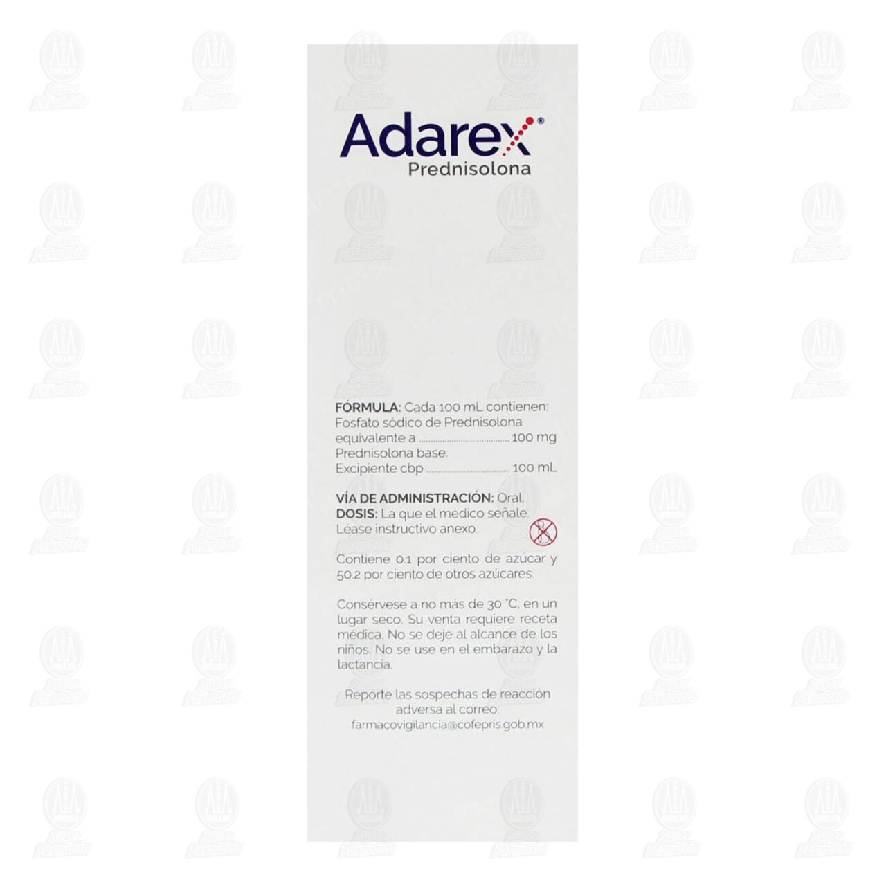 Adarex 1mg/ml Solución Sabor Uva, 100 mg. image number 2
