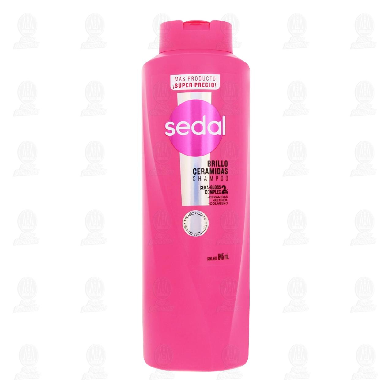 Shampoo Sedal Brillo Ceramidas Cera-Gloss Complex 2%, 845 ml. image number 1