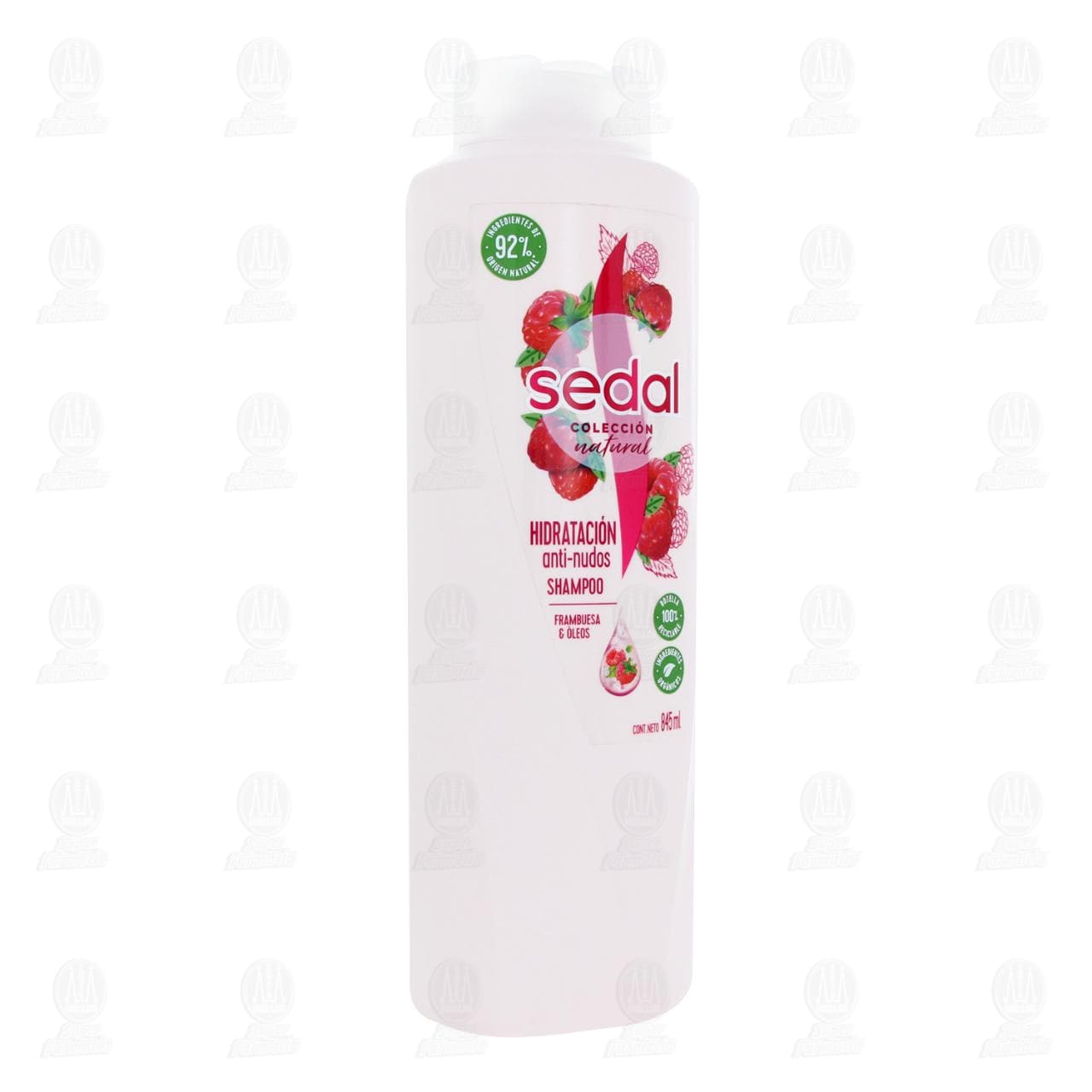 Imagen para Shampoo Sedal Colección Natural Hidratación Anti-Nudos, 845 ml.