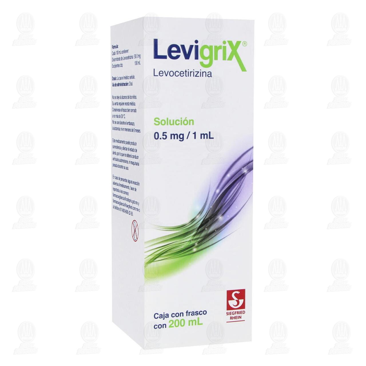 Levigrix 0.5mg/1ml Soluci&oacute;n, 200 ml. image number 0