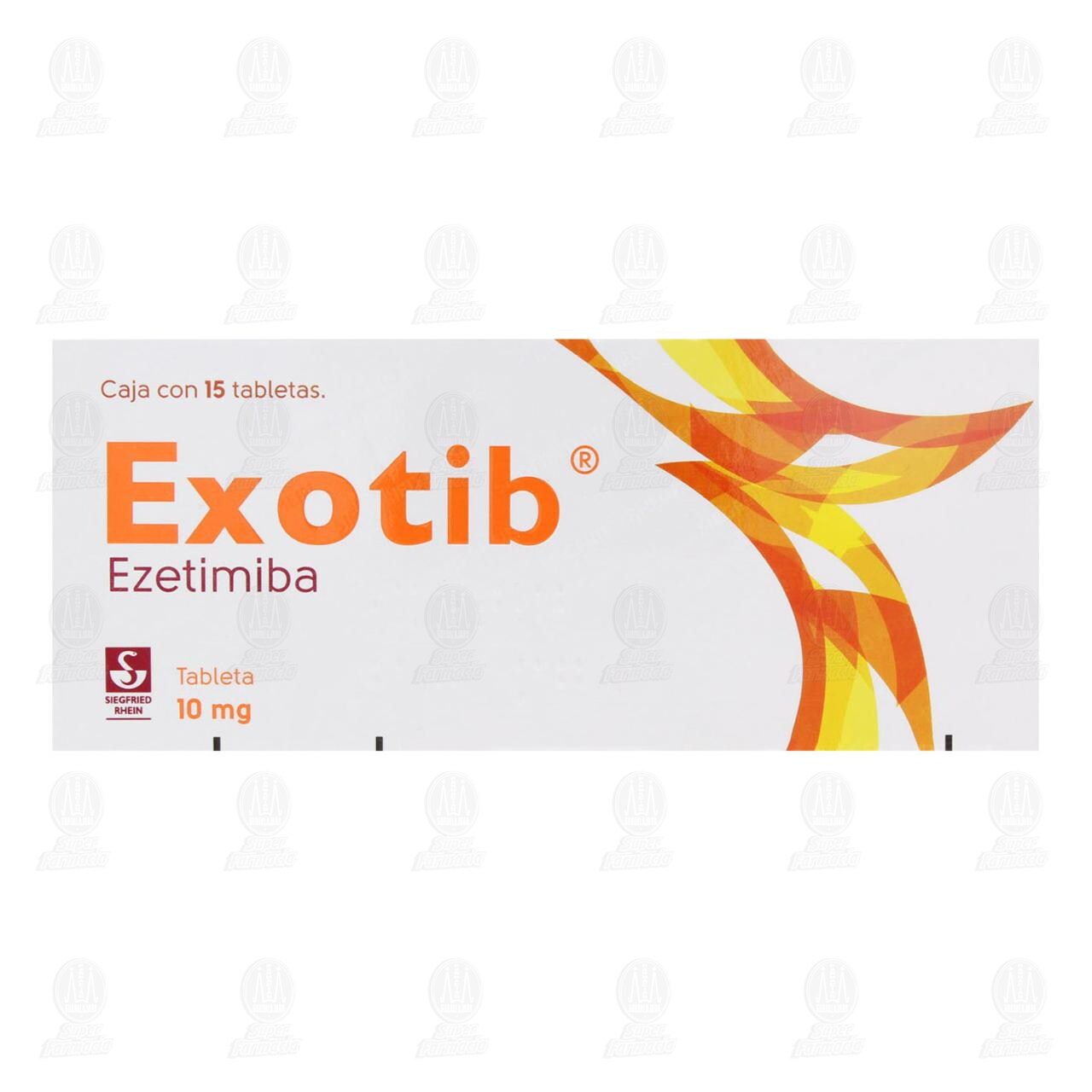 Exotib 10 mg, 15 Tabletas. image number 1