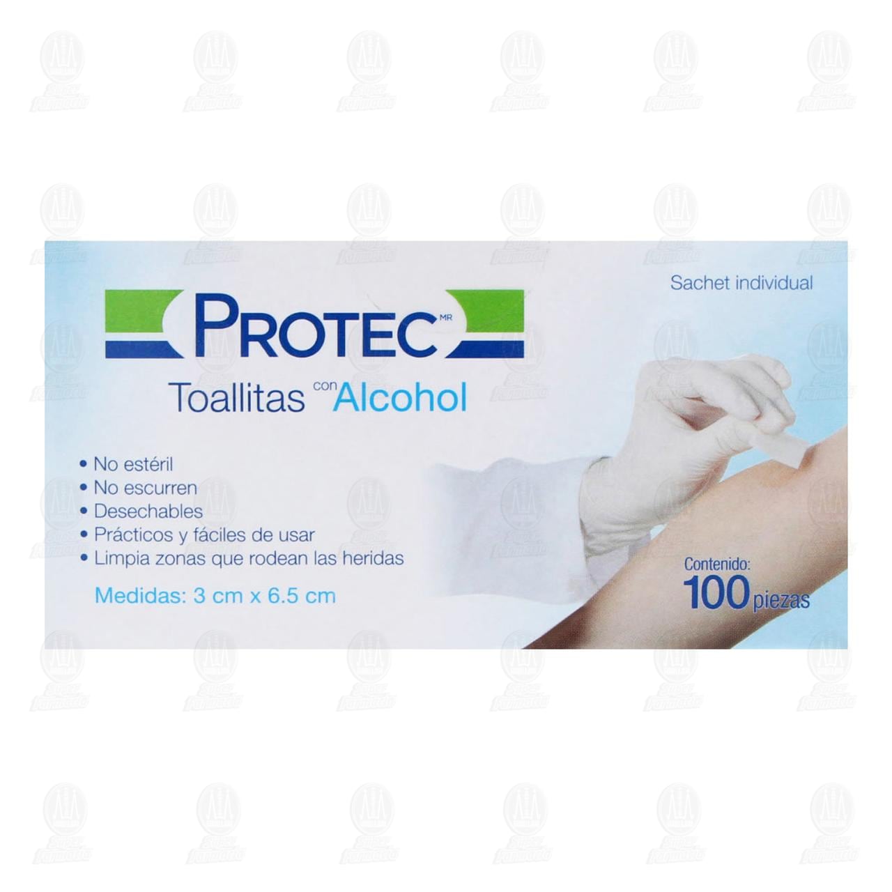 Toallitas con Alcohol Protec – ProSafety Mx