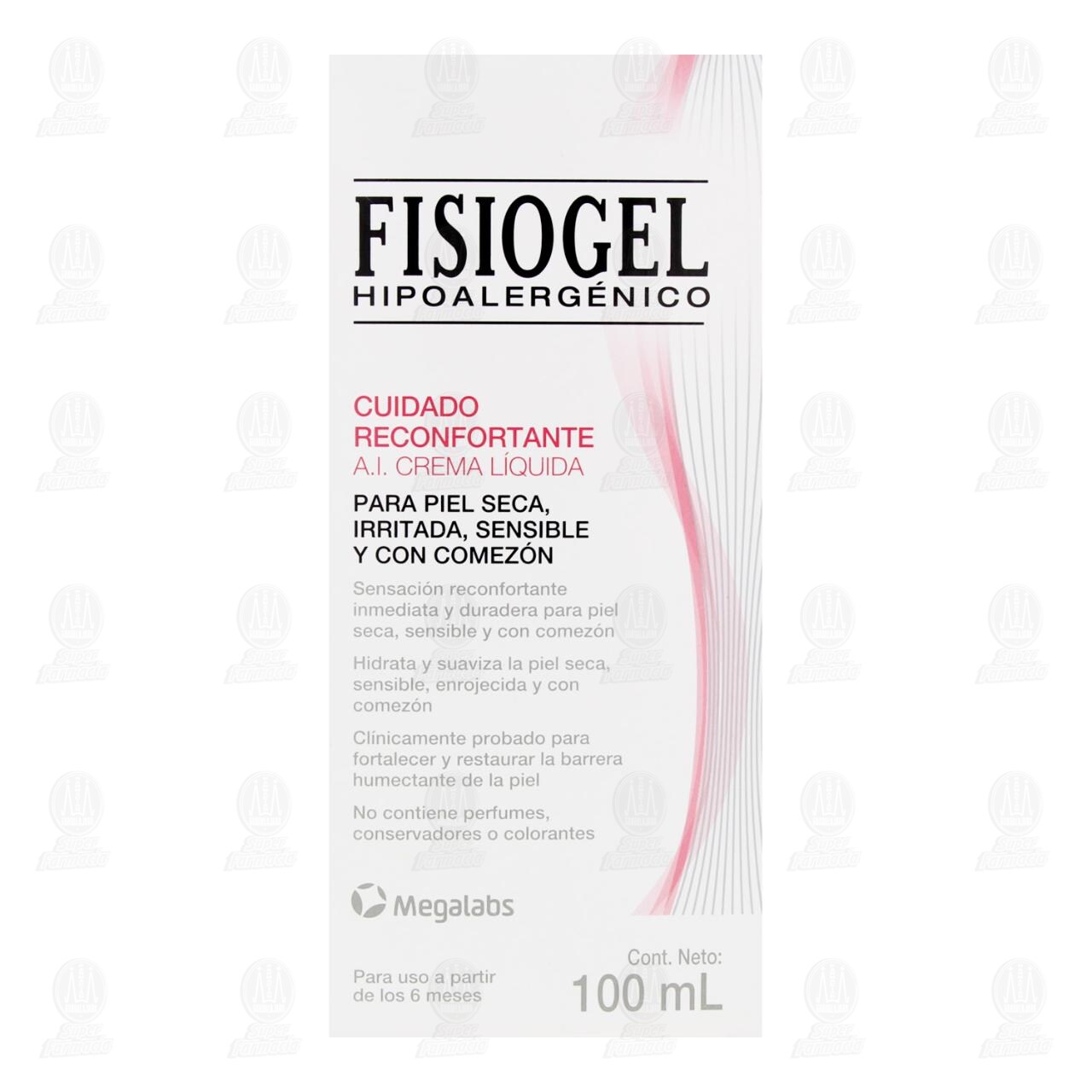 Crema L&iacute;quida A.I. Fisiogel, 100 ml. image number 1