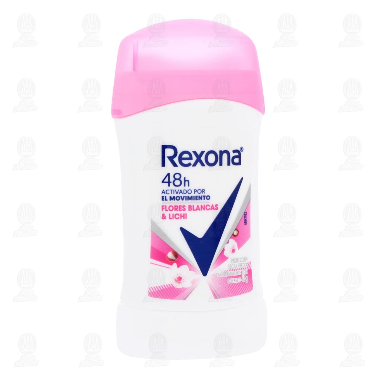 Imagen para Antitranspirante Rexona Flores Blancas &amp; Lichi en Barra, 45 gr.