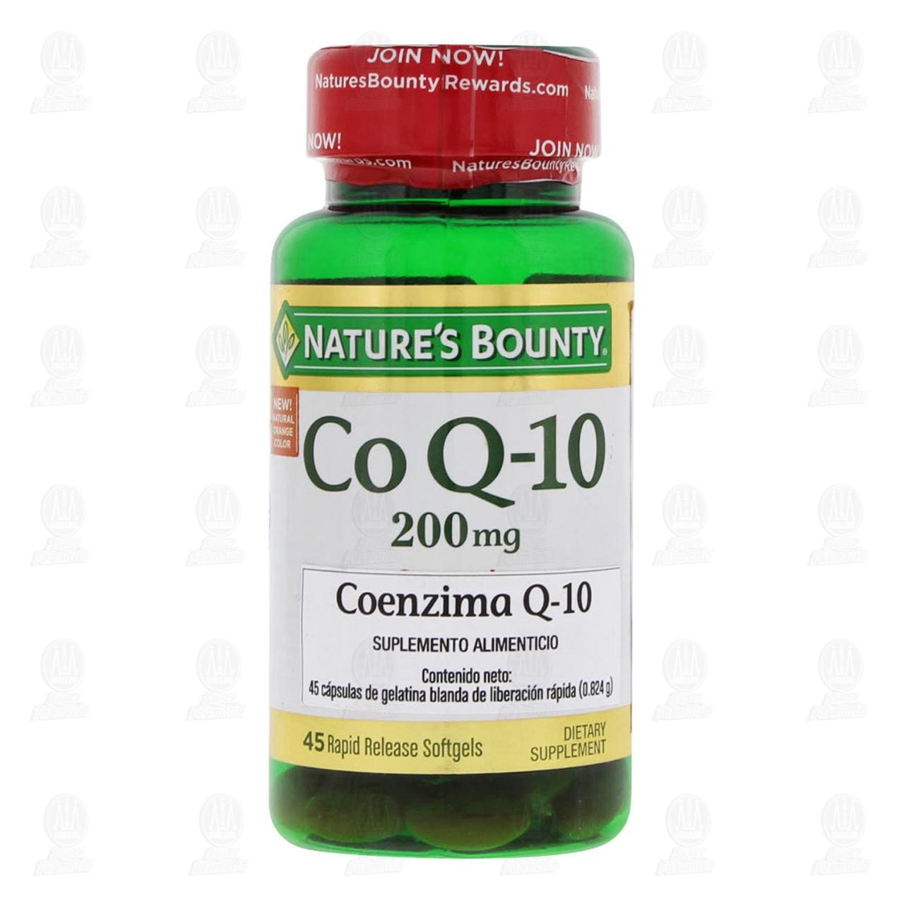 Nature's Bounty Enzima Co-Q10 200 mg, 45 C&aacute;psulas. image number 1
