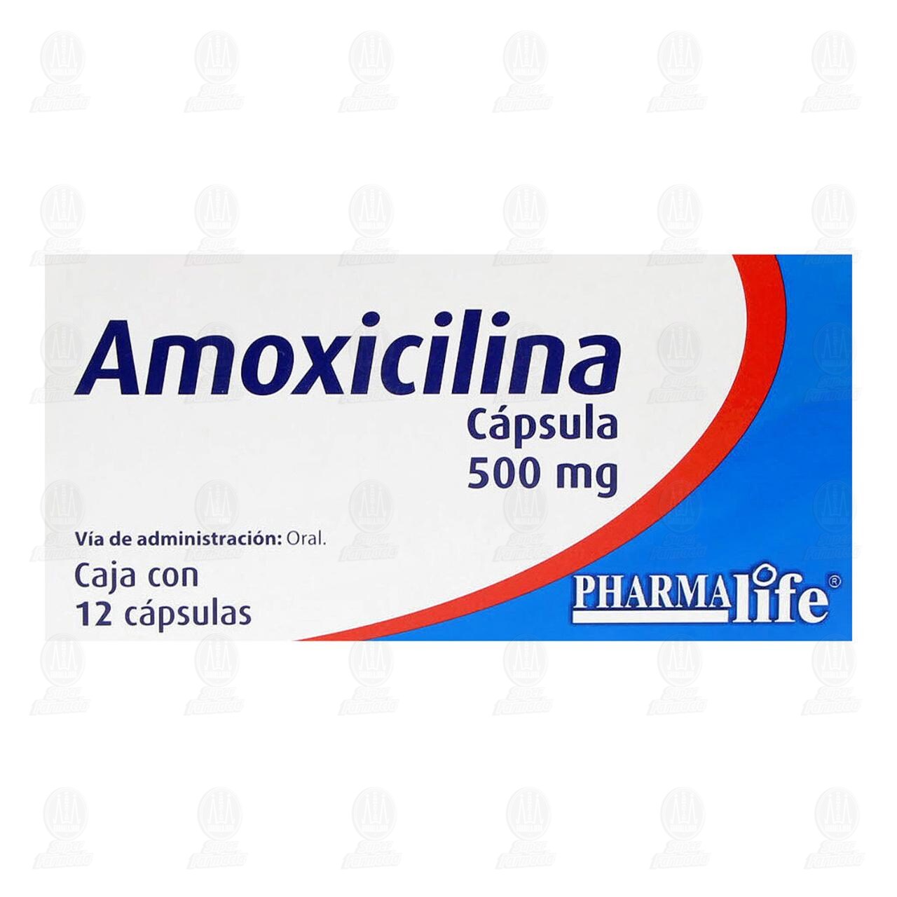 Amoxicilina 500 mg, 12 C&aacute;psulas Pharmalife. image number 1