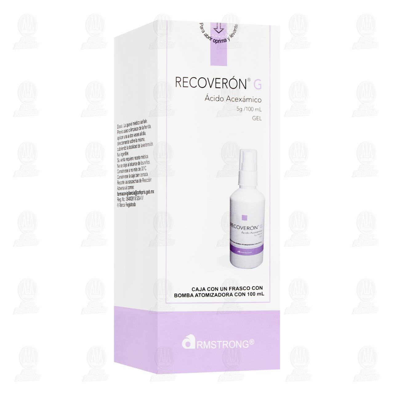Recoveron G 5gr/100ml Gel, 100 ml. image number 0