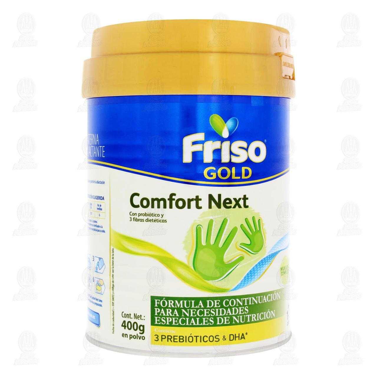 Fórmula Infantil Friso Gold Comfort Next (Edad 1 a 3 Años), 400 gr.