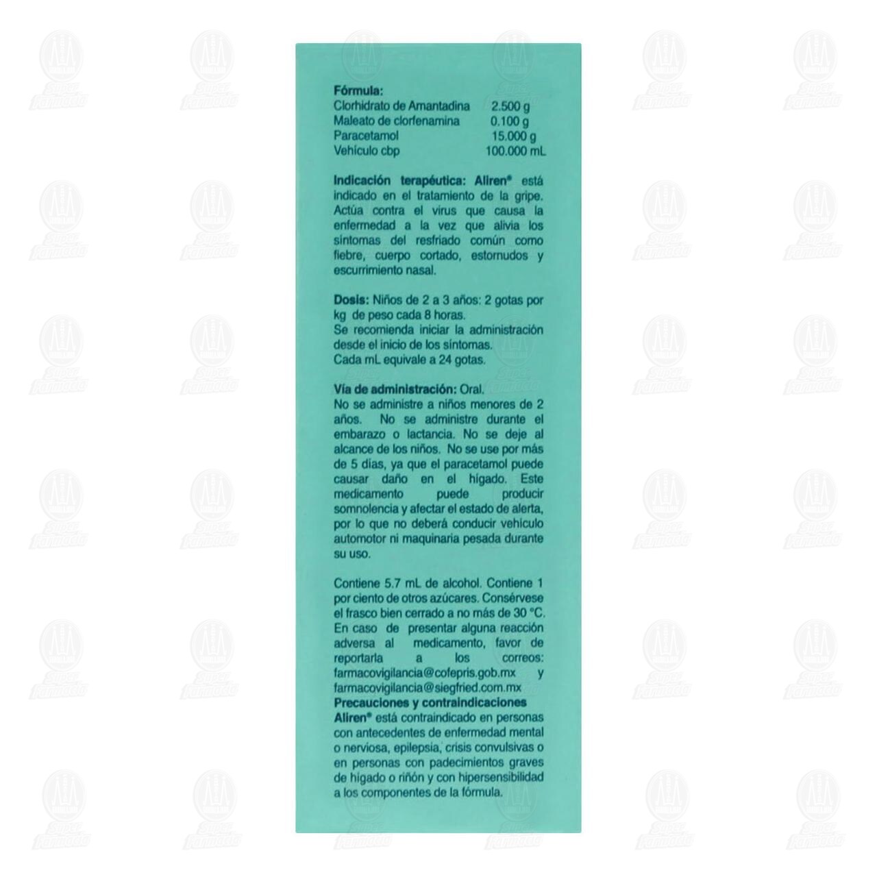 Aliren Soluci&oacute;n 2.500gr/0.100gr/15.000gr, 30 ml. image number 2