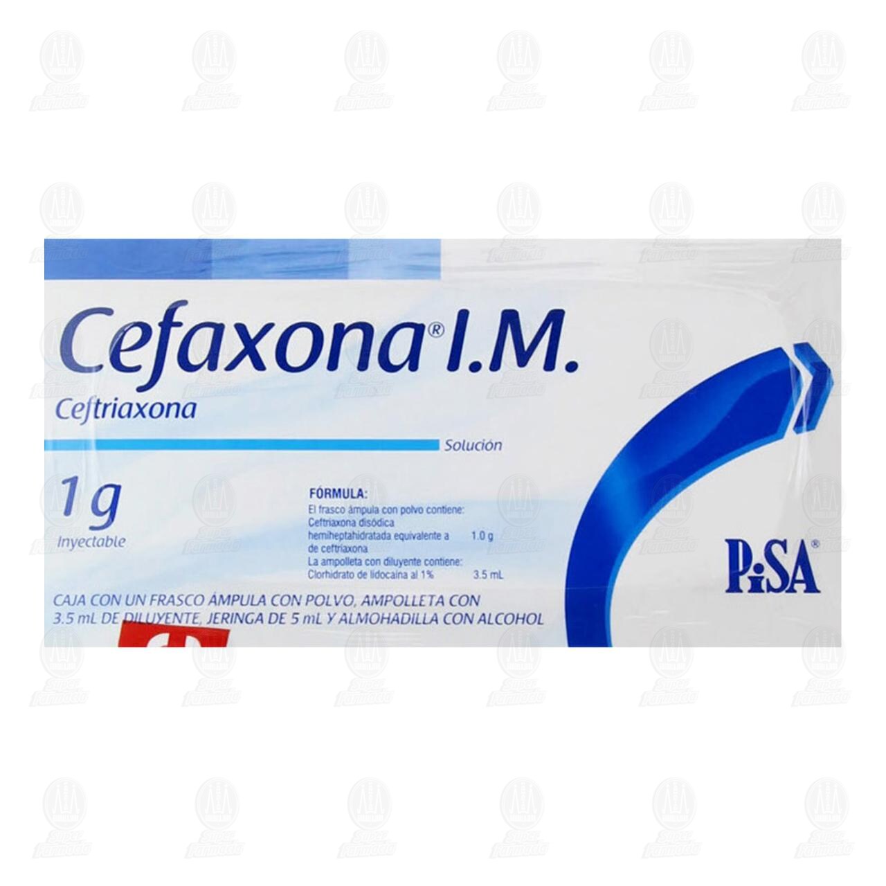 Cefaxona I.M 1 gr, Soluci&oacute;n Inyectable 3x2. image number 2