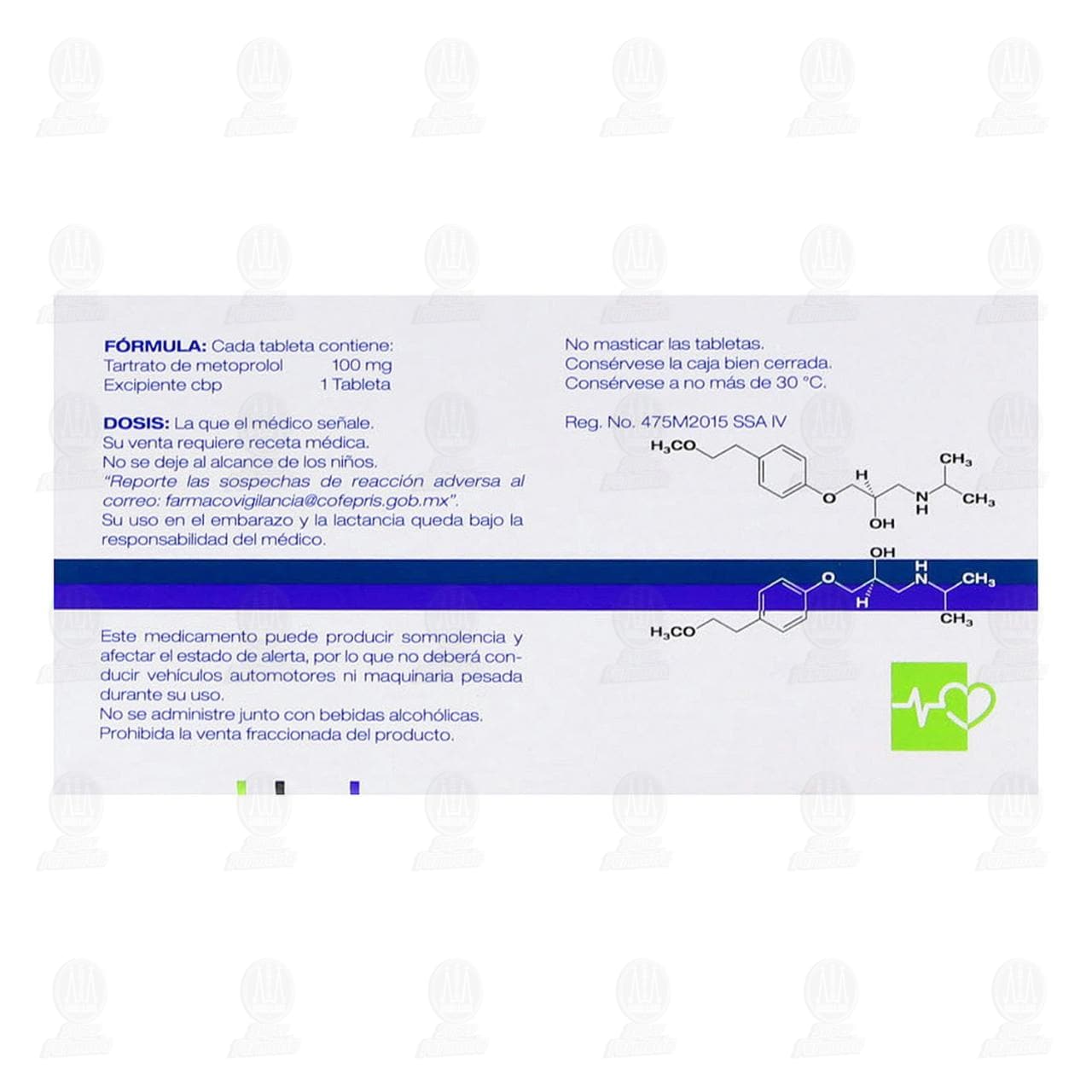 Ruteral 100 mg, 20 Tabletas. image number 2