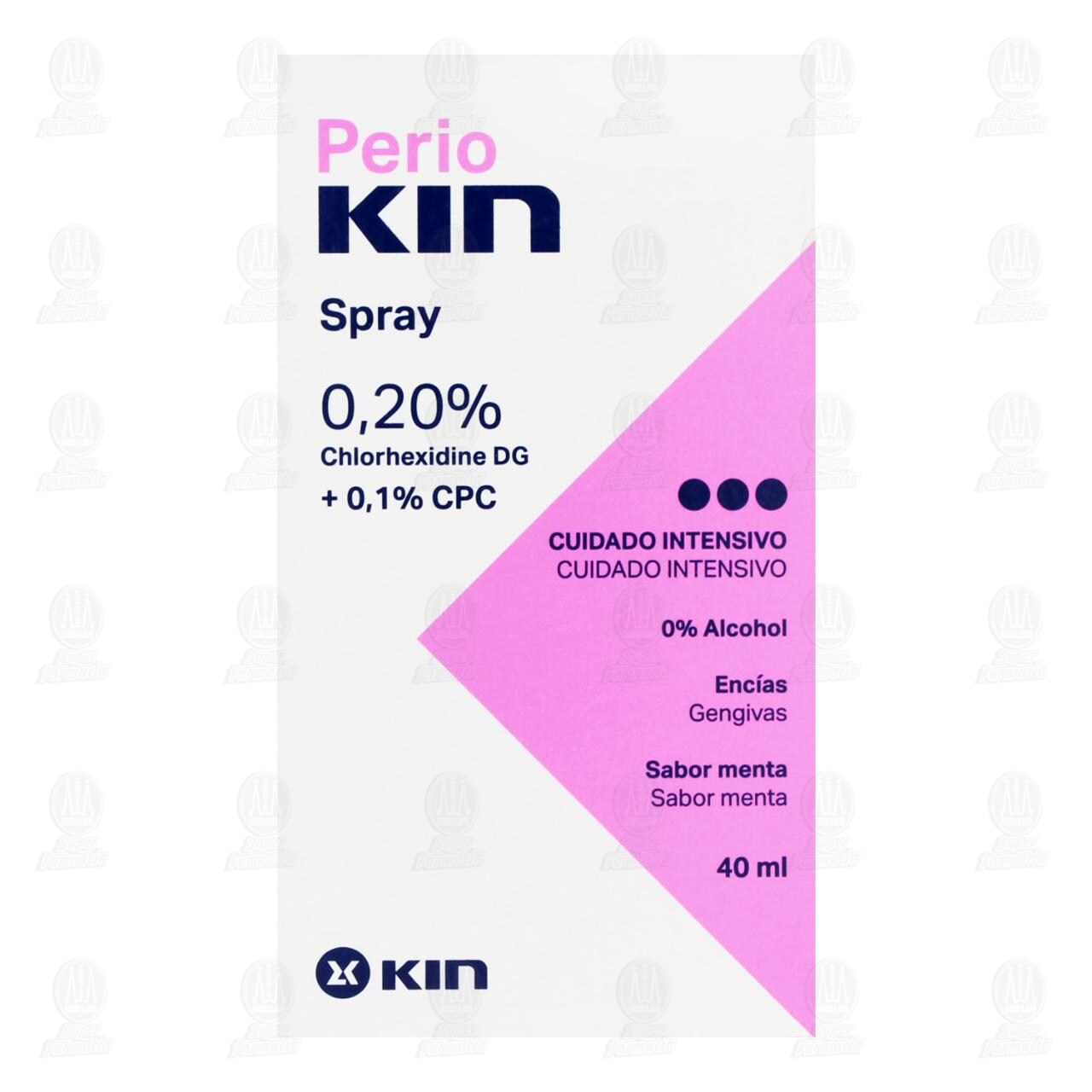 Perio Kin 0.20% Spray Sabor Menta, 40 ml. image number 1