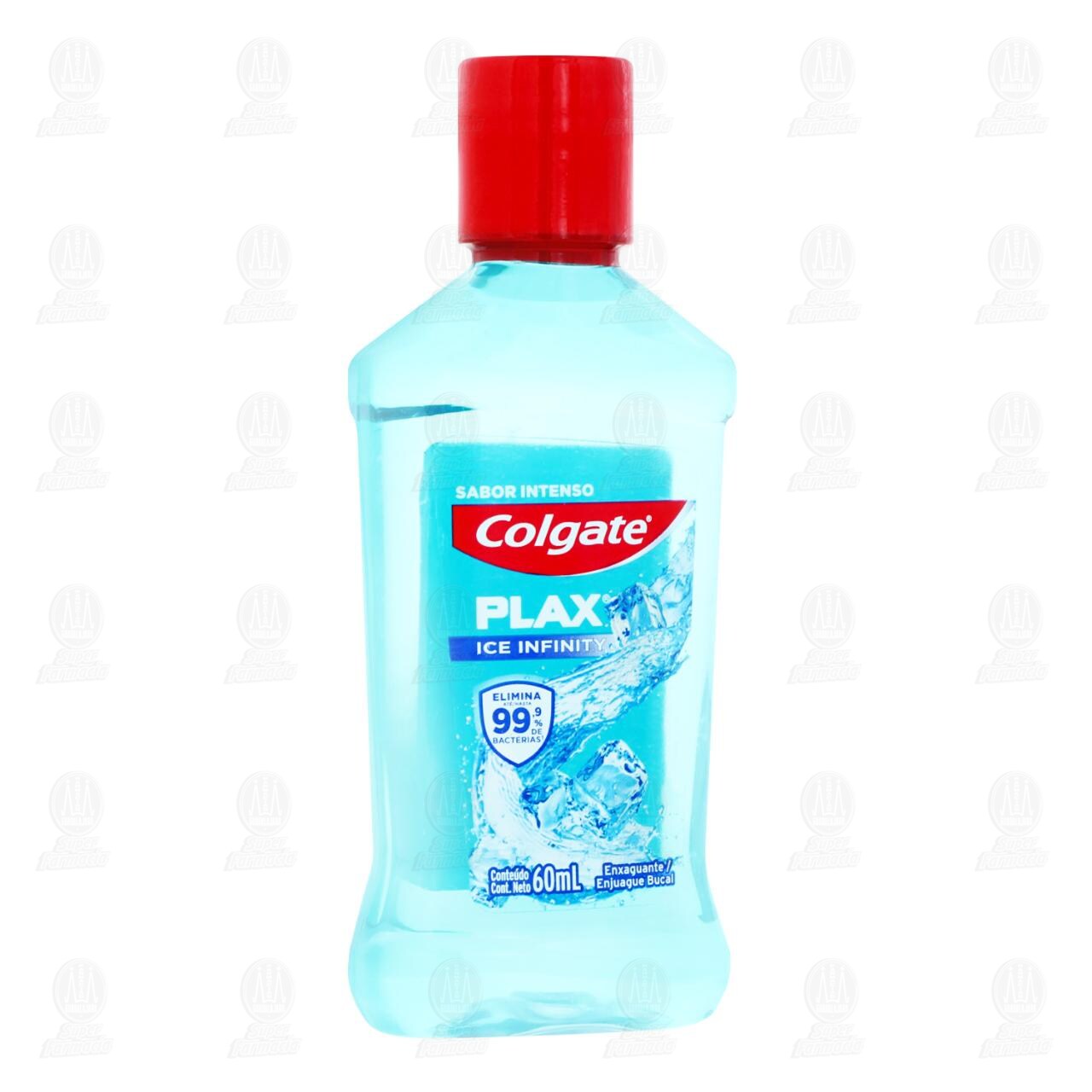 Enjuague Bucal Colgate Plax Ice Infinity, 60 ml.