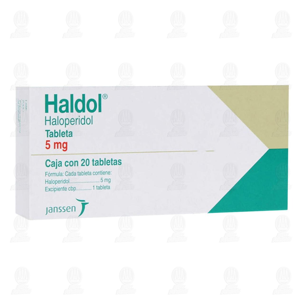Haldol 5 mg, 20 Tabletas. image number 0