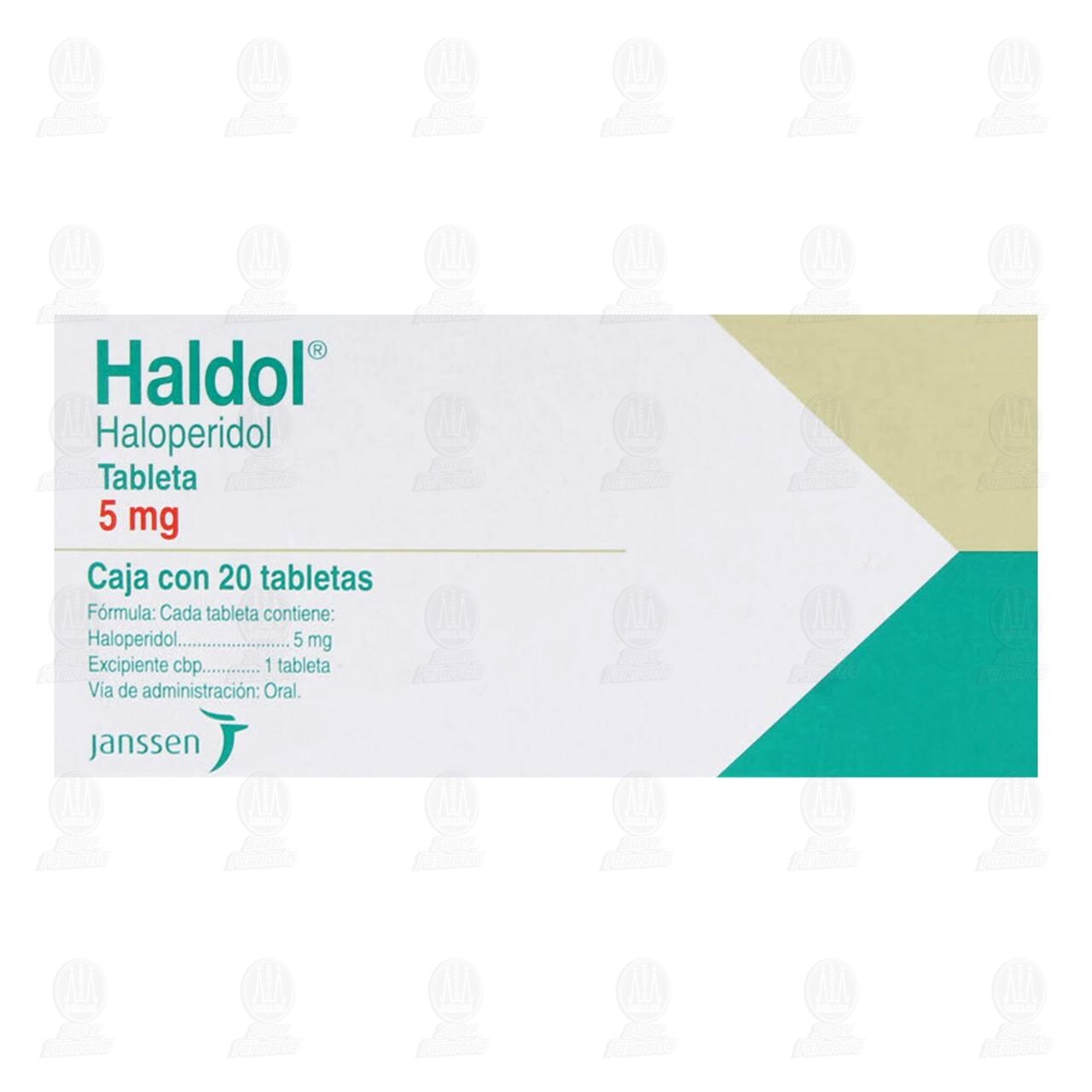 Haldol 5 mg, 20 Tabletas. image number 2
