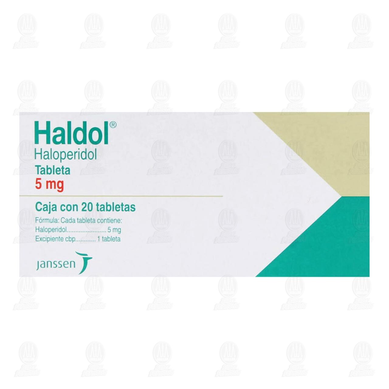 Haldol 5 mg, 20 Tabletas. image number 1