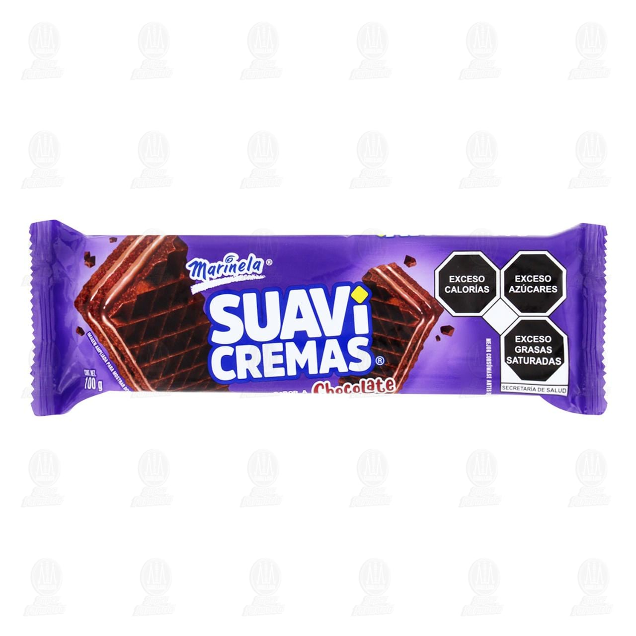 Imagen para Galletas Suavicremas Marinela Sabor a Chocolate, 100 gr.