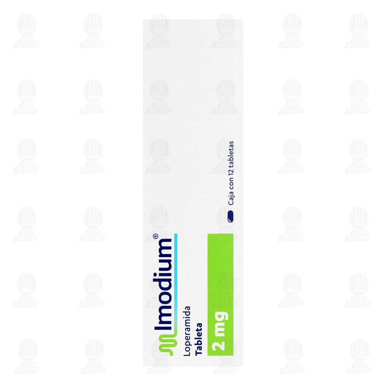 Imodium 2 mg, 12 Tabletas. image number 4