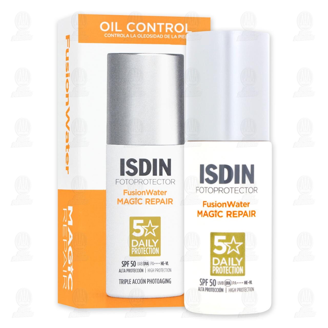 Fotoultra Isdin Age Repair Fusion Water SPF50, 50 ml. image number 2