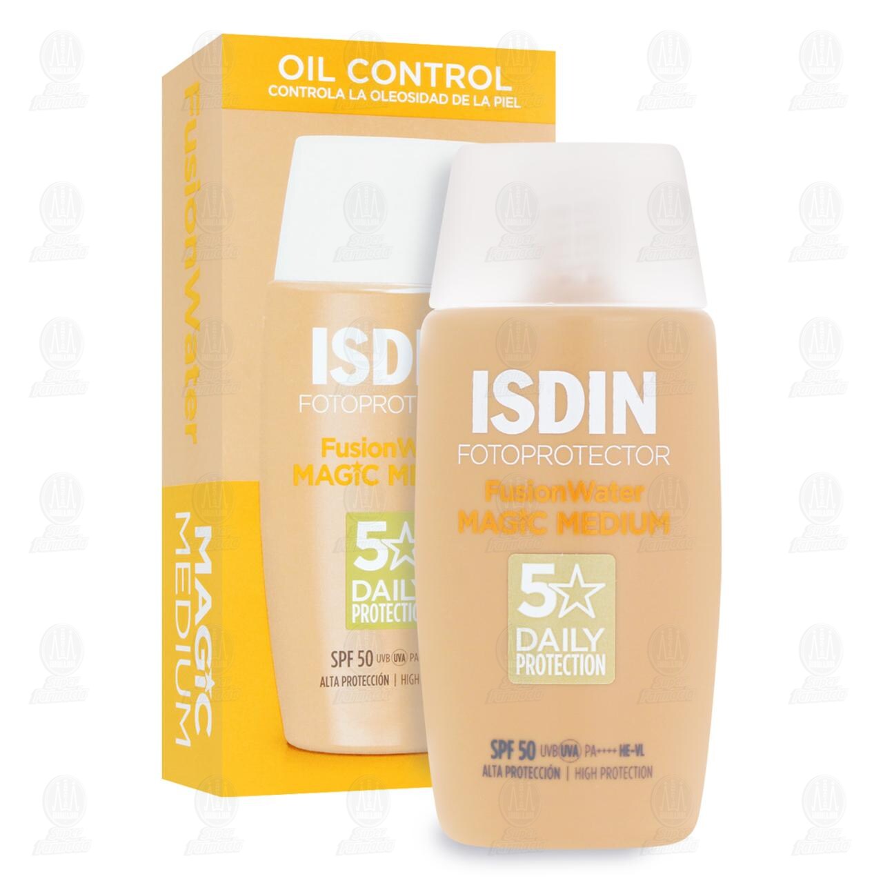 Isdin Fotoprotector Fusion Water Color SPF50, 50 ml. image number 2