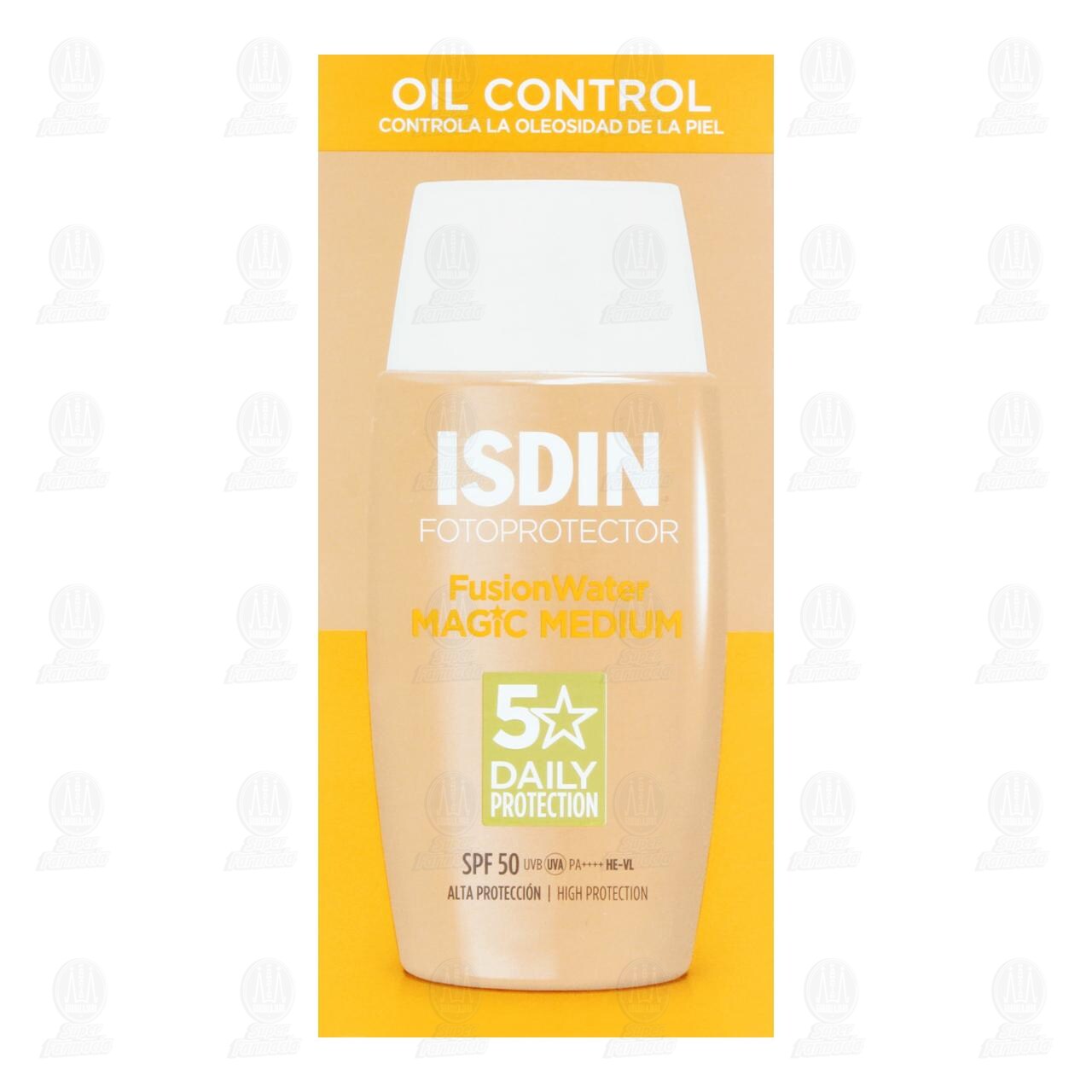 Isdin Fotoprotector Fusion Water Color SPF50, 50 ml. image number 1