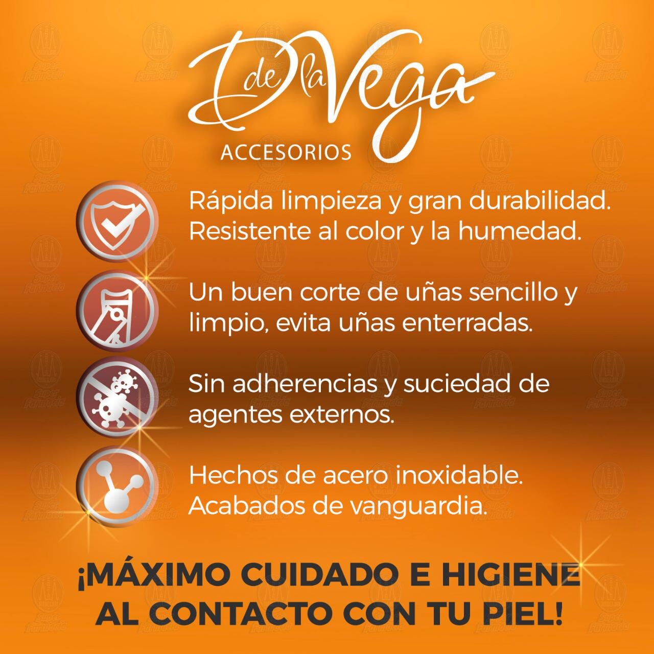 Corta&uacute;&ntilde;as D de la Vega Grande con Lima, 1 pz. image number 3