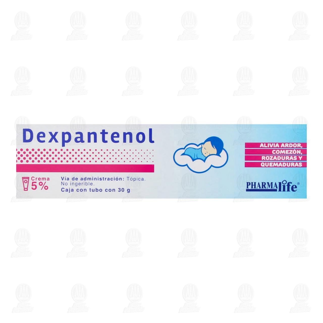 Dexpantenol 5% 30 gr, Crema t&oacute;pica Pharmalife. image number 1