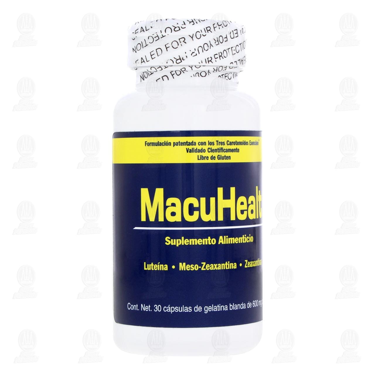 MacuHealt 600 mg, 30 C&aacute;psulas.