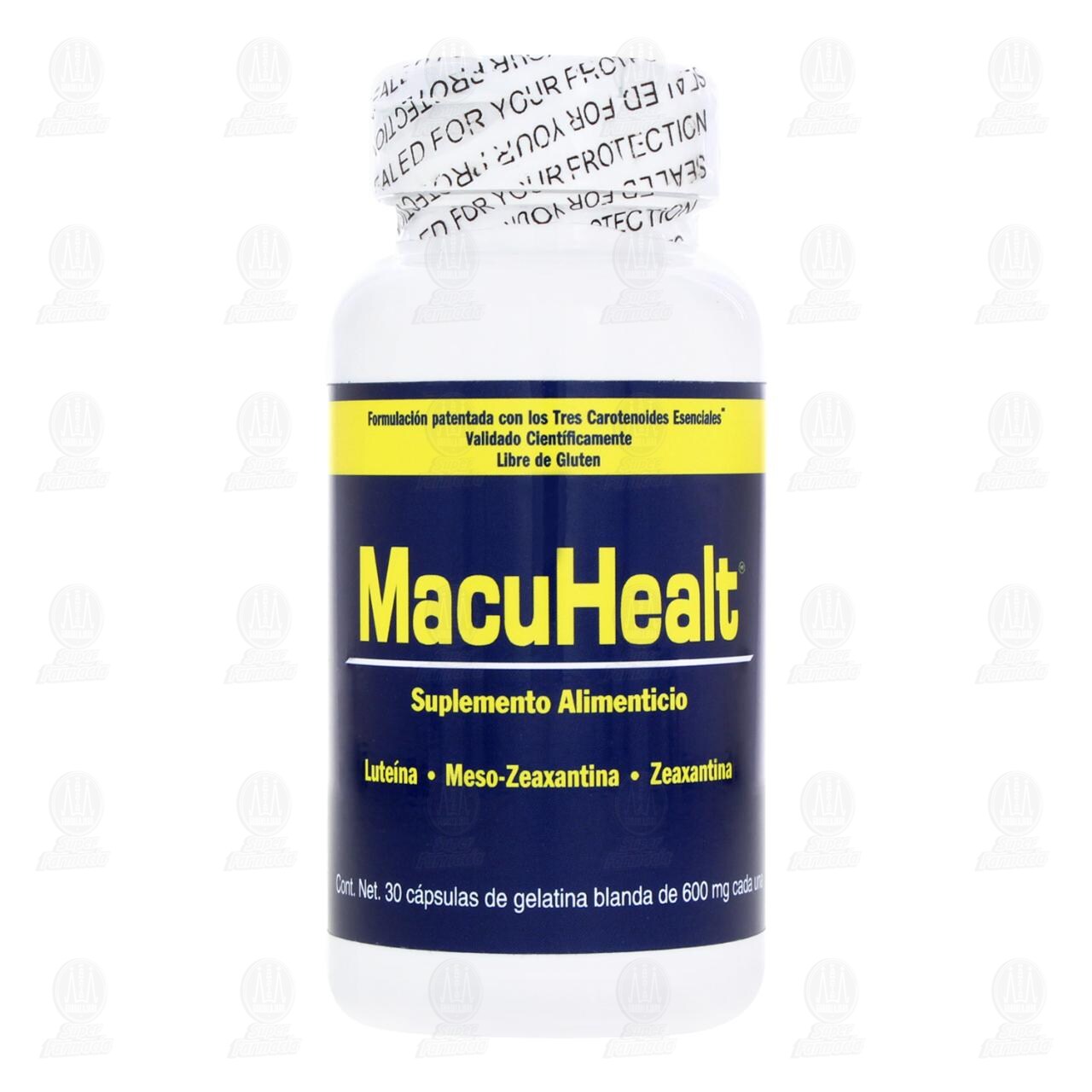 MacuHealt 600 mg, 30 C&aacute;psulas. image number 1