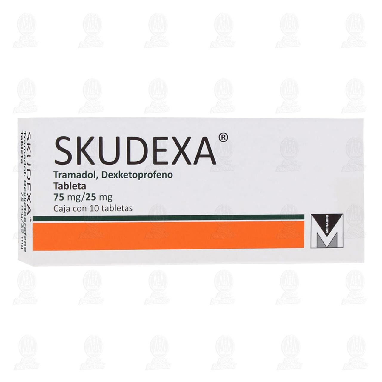 Skudexa 75mg/25mg, 10 Tabletas. image number 0