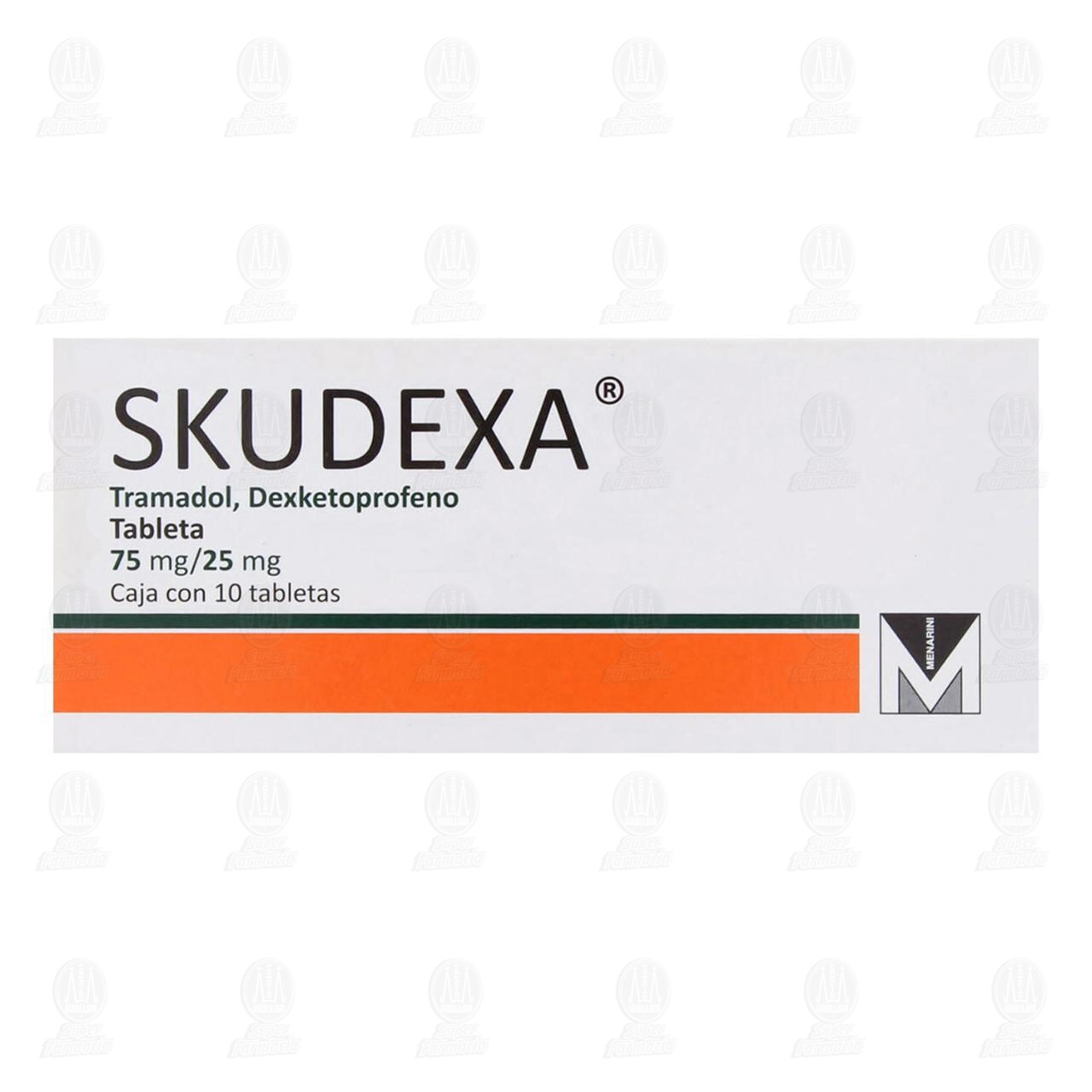 Skudexa 75mg/25mg, 10 Tabletas. image number 1
