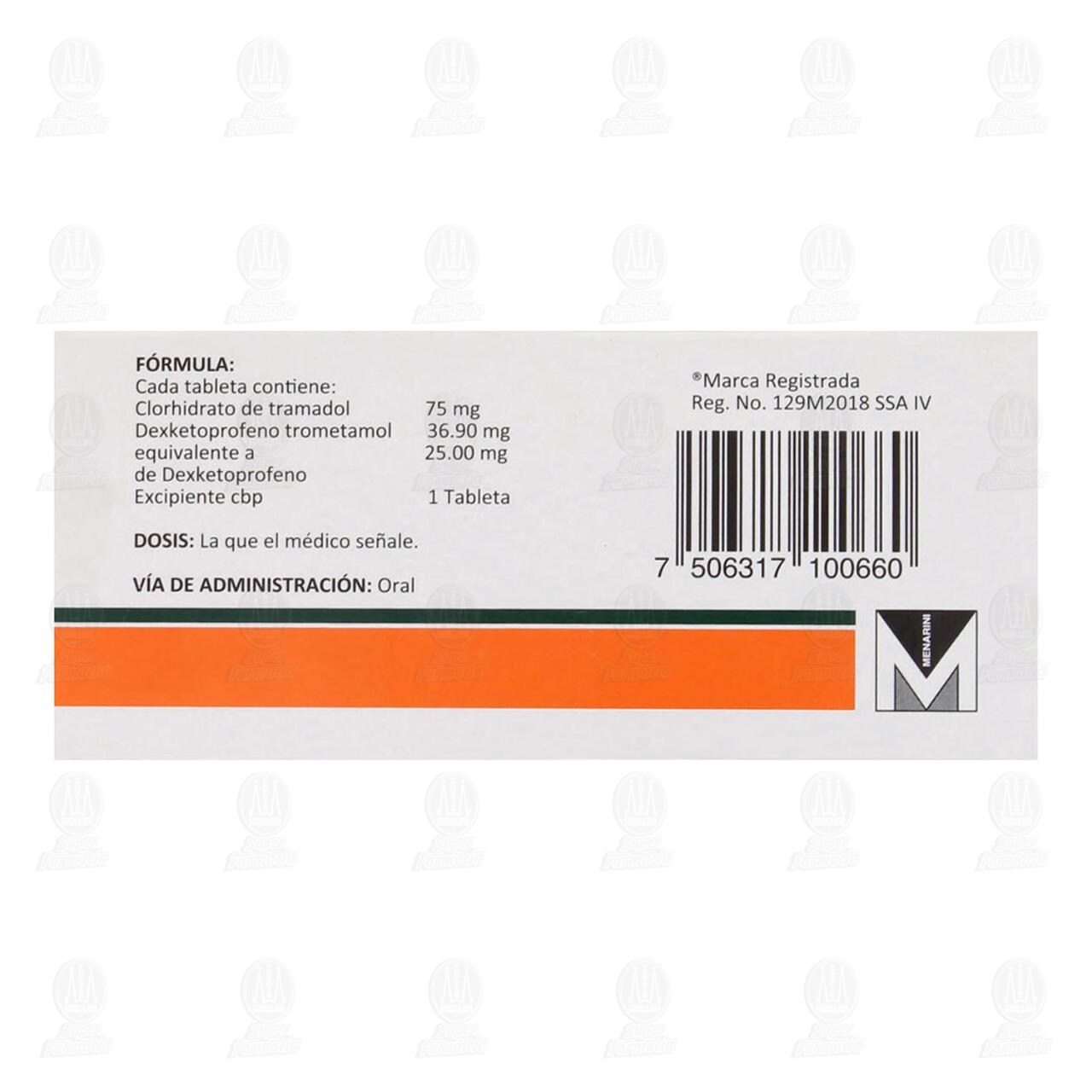 Skudexa 75mg/25mg, 20 Tabletas. image number 2